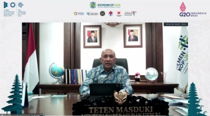 MenKopUKM: Forum GPDRR 2022 Peluang Promosikan UMKM Bali ke Pasar Global